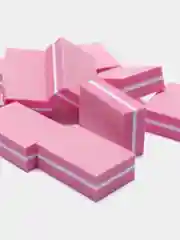 Розовый мини баф для ногтей 1,5,10,25,50 шт