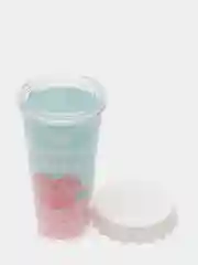 Белый стакан с крышкой