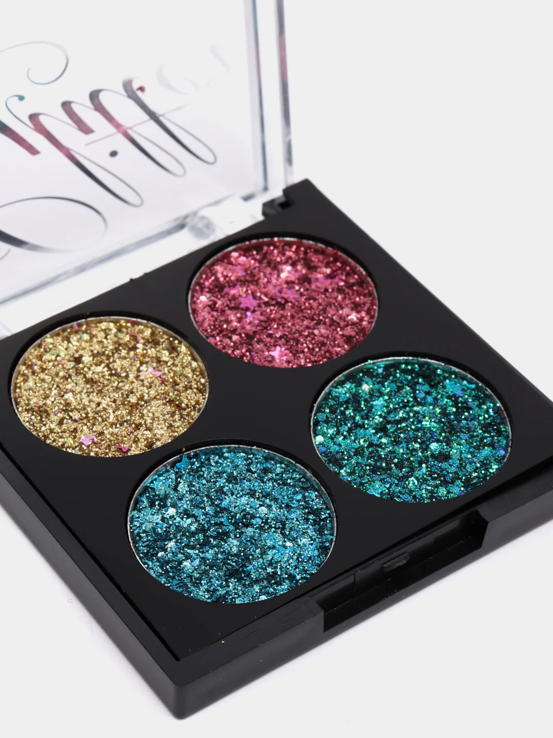 Лайм тени - глиттер для макияжа Handaiyan Glitter Eye Shadow