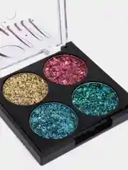 Лайм тени - глиттер для макияжа Handaiyan Glitter Eye Shadow