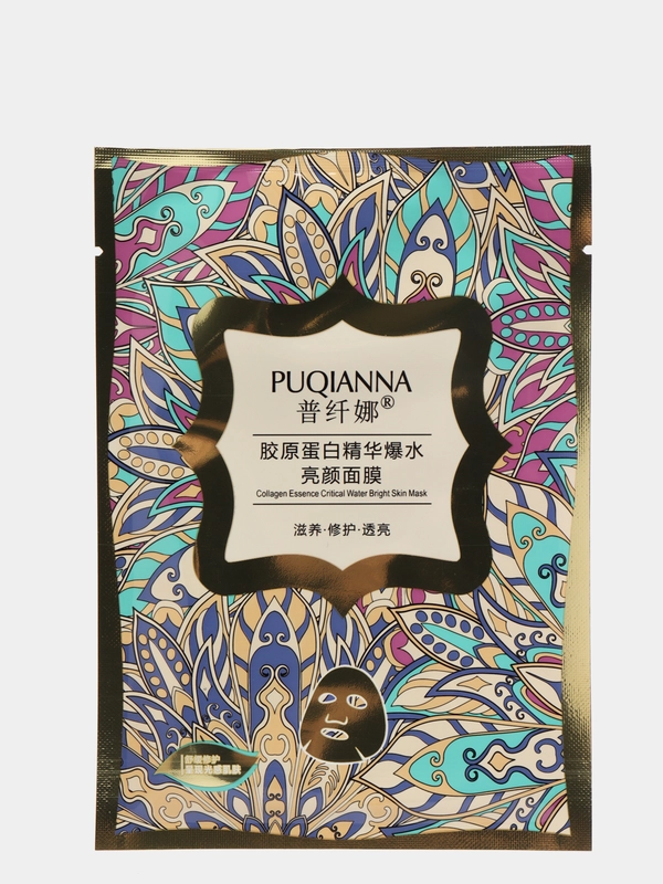 Тканевая маска для лица Puqianna Collagen Essence Critical Water Bright