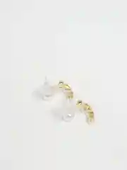 Серьги с искусственным жемчугом
