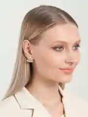 Серьги с искусственным жемчугом