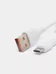 Белый кабель USB на Micro-USB "GFPower 06M", 1 метр, 2.4 A, ПВХ