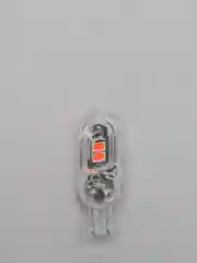 Красный светодиодная лампа W5W T10