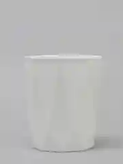 Белый стакан для зубных щеток / подставка ПРИЗМА IDEA