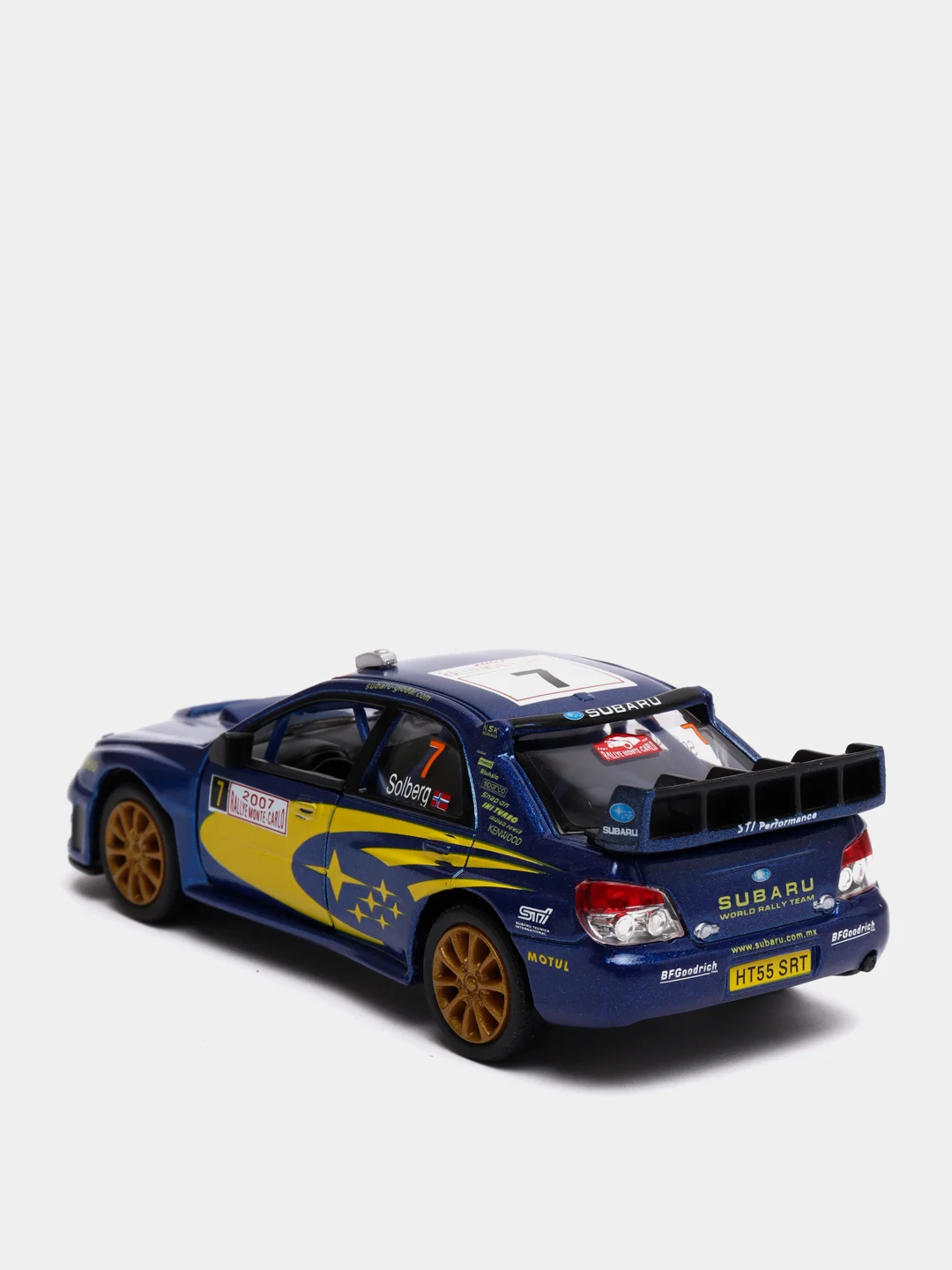 Металлическая машинка Subaru Impreza WRC 2007 KT5328D
