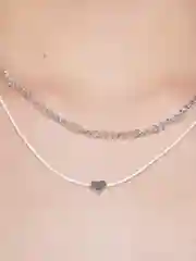 Женский многослойный браслет на шею