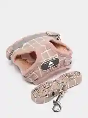 Розовый шлейка для собак, кошек