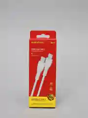 Белый кабель зарядный Borofone BX51 (3A, Type-C/Lightning, Type-C/Type-C для iPhone и Android)