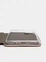 Золотой чехол-книжка Samsung Galaxy A12, Самсунг Галакси А12