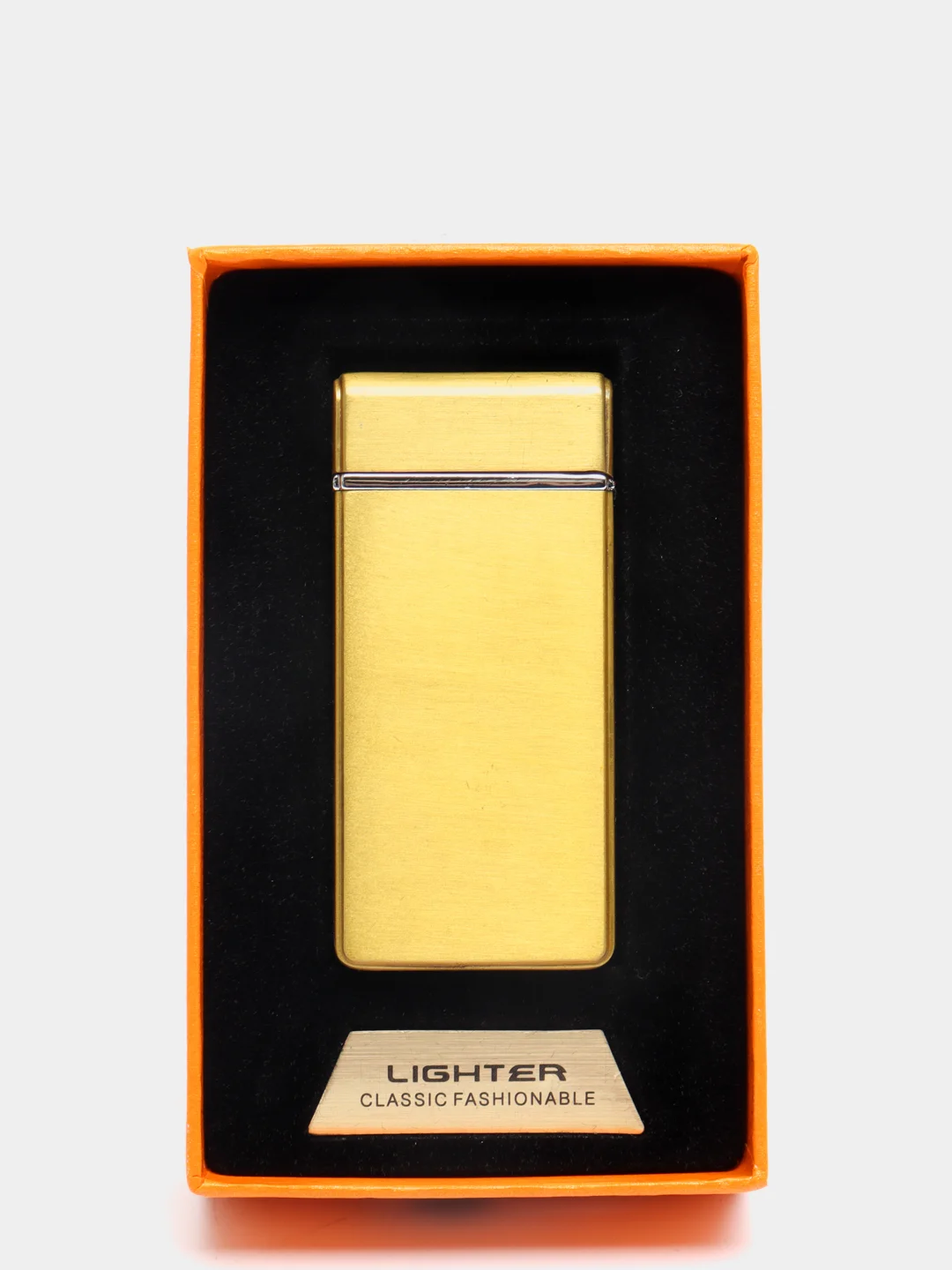 Золотой usb Электрическая импульсная дуговая зажигалка