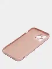 Коралловый меланж чехол на iPhone 11, 13, 12, XR, Pro, Max, Mini, бархатный