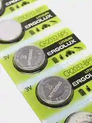 Батарейки Ergolux CR2032 литиевые 3V