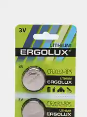 Батарейки Ergolux CR2032 литиевые 3V