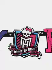 Гирлянда-буквы "Monster High: С Днем Рождения"