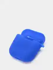 Синий чехол силиконовый для Airpods 1/2