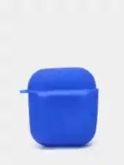 Синий чехол силиконовый для Airpods 1/2