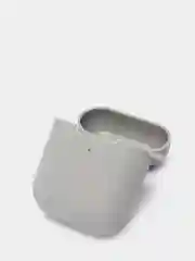 Серый меланж чехол силиконовый для Airpods 1/2