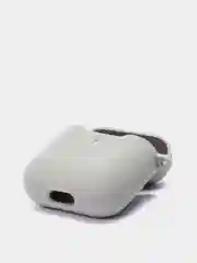 Серый меланж чехол силиконовый для Airpods 1/2