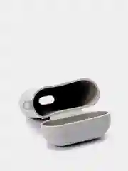 Серый меланж чехол силиконовый для Airpods 1/2