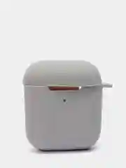 Серый меланж чехол силиконовый для Airpods 1/2