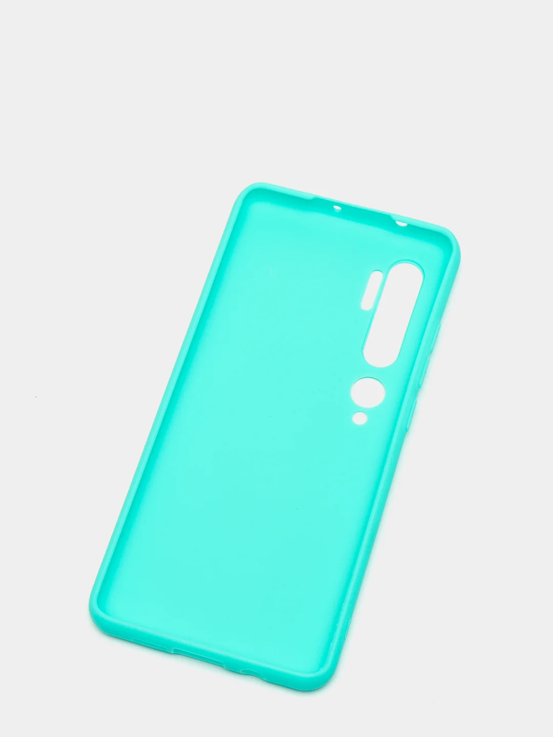 Бирюзовый чехол Xiaomi Mi Note 10 / Mi Note 10 Pro / MI CC9 Pro, Сяоми Ми Нот 10, 10 Про силиконовый