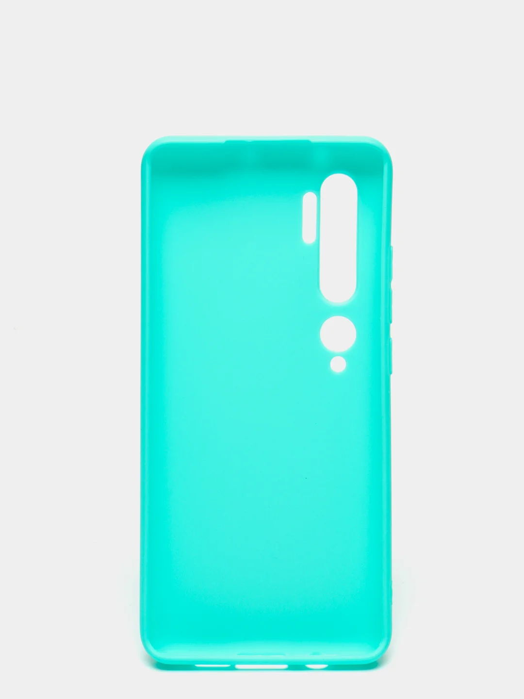 Бирюзовый чехол Xiaomi Mi Note 10 / Mi Note 10 Pro / MI CC9 Pro, Сяоми Ми Нот 10, 10 Про силиконовый