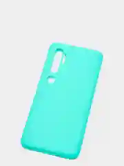 Бирюзовый чехол Xiaomi Mi Note 10 / Mi Note 10 Pro / MI CC9 Pro, Сяоми Ми Нот 10, 10 Про силиконовый