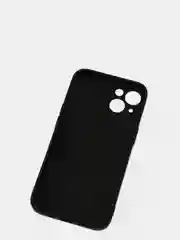 Черный чехол силиконовый для iPhone 7, 8 SE 2020, 11, 12, 13, Pro, Max, mini, защита камеры