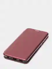 Багровый чехол-книжка Samsung Galaxy A03 Core
