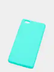 Бирюзовый чехол Huawei P8 lite 2015, Хуавей П8 лайт 2015 силиконовый, цветной, матовый