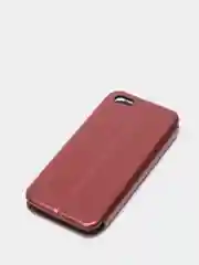 Пурпурный чехол-книжка на Apple iPhone 5 / 5s / SE