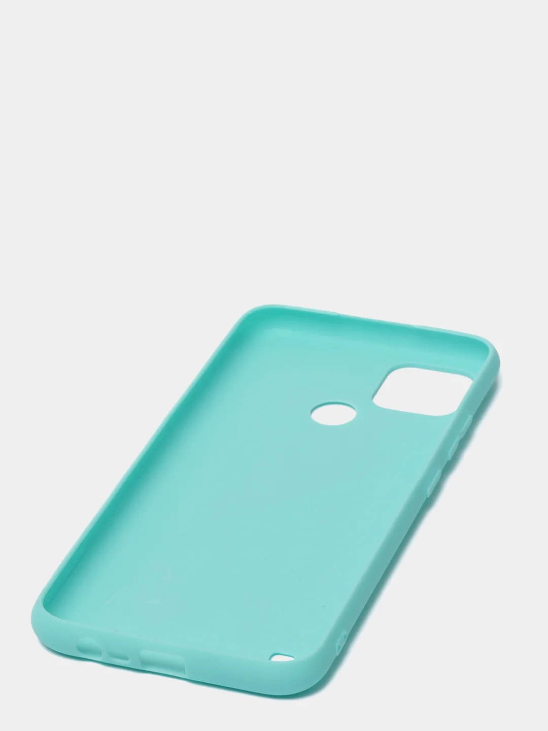 Зеленый чехол для Realme C21Y, C25Y силиконовый