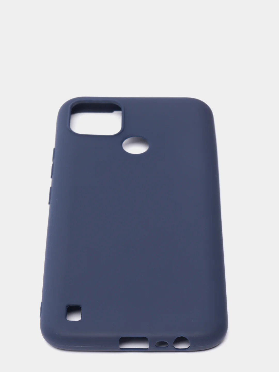 Темно-синий чехол для Realme C21Y, C25Y силиконовый