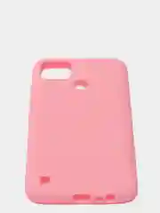 Угольный чехол для Realme C21Y, C25Y силиконовый
