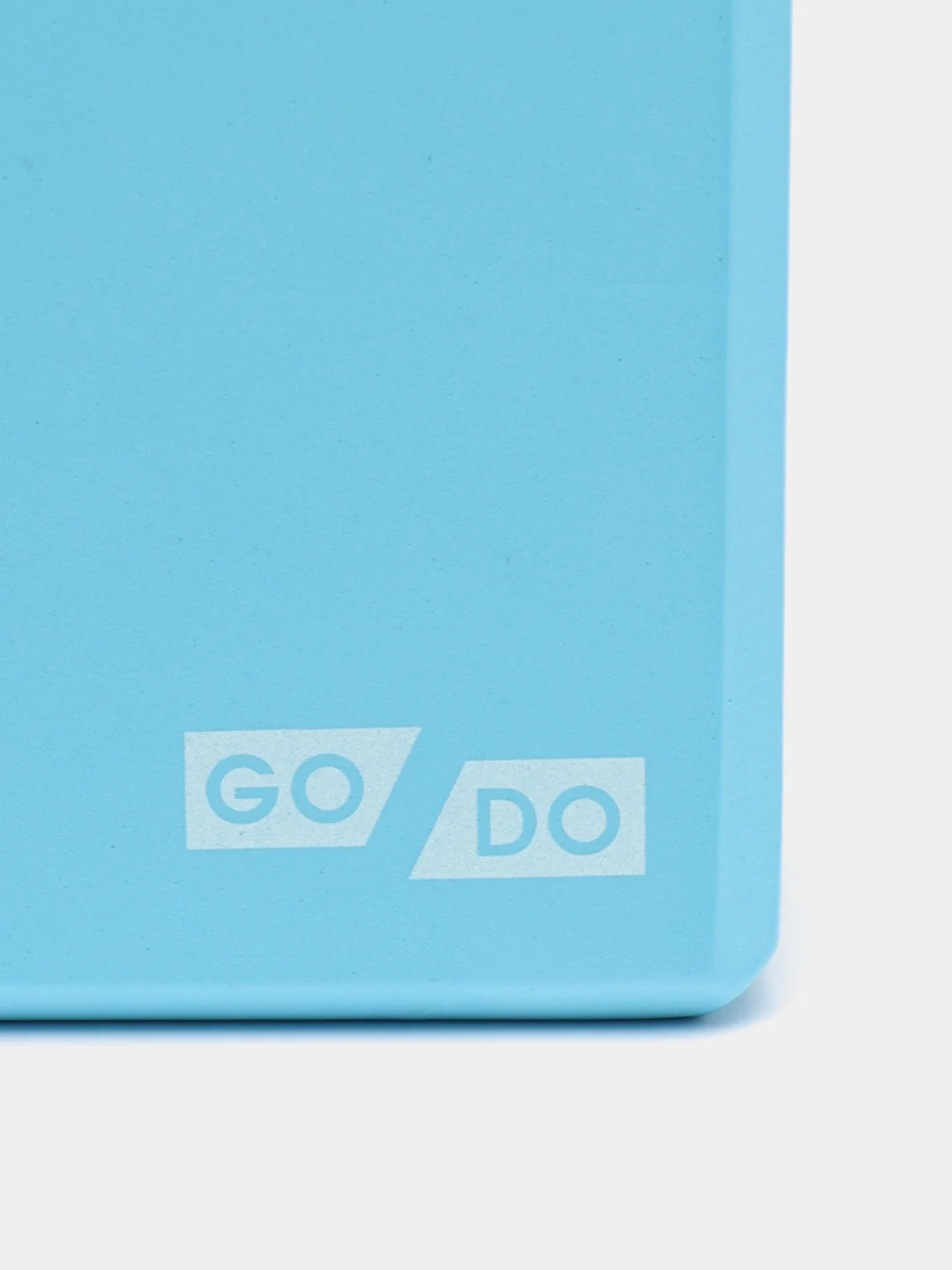 Голубой блок для йоги Go Do