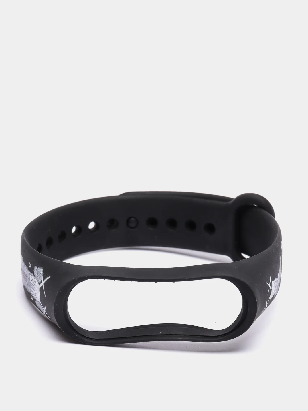 Хром ремешки с рисунком для Xiaomi Mi Band 3 и 4