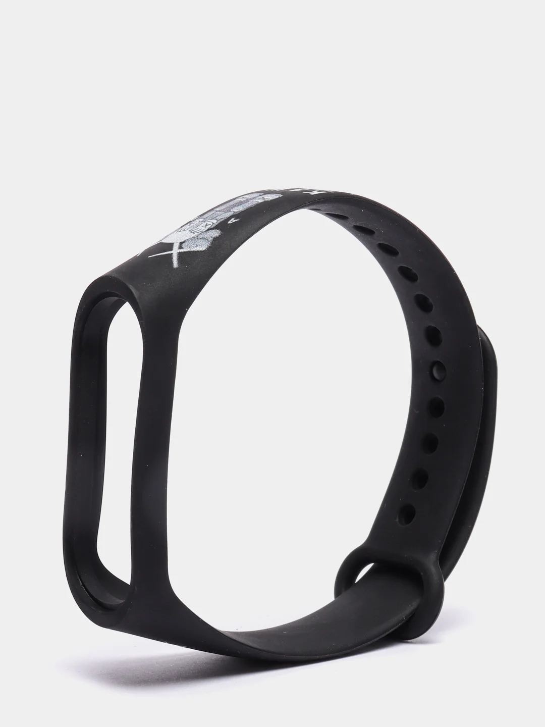 Хром ремешки с рисунком для Xiaomi Mi Band 3 и 4
