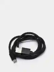 Черный кабель USB - microUsb для Зарядки и Передачи данных