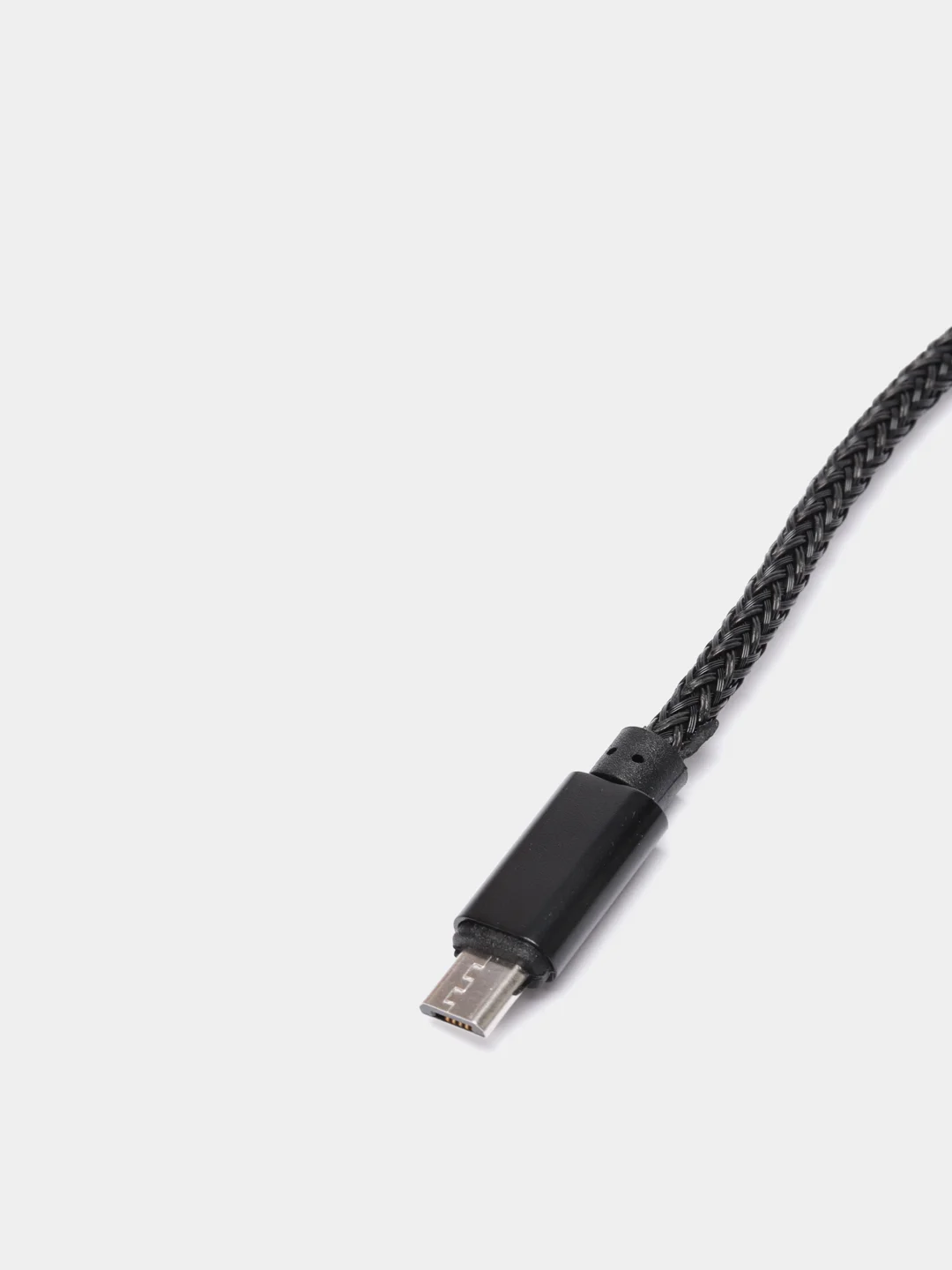 Синий кабель USB - microUsb для Зарядки и Передачи данных