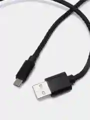 Синий кабель USB - microUsb для Зарядки и Передачи данных