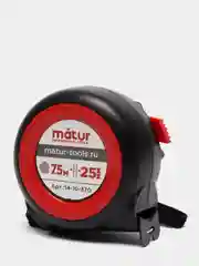 Рулетка строительная измерительная профессиональная Matur, 3-10 м