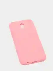 Розовый чехол Samsung Galaxy J5 2017 (J530), Самсунг Галакси Джи 5 силиконовый цветной матовый