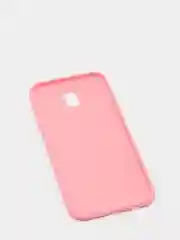 Розовый чехол Samsung Galaxy J5 2017 (J530), Самсунг Галакси Джи 5 силиконовый цветной матовый