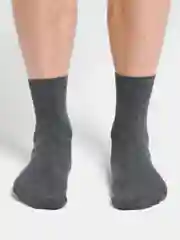 Угольный носки мужские, средней длины