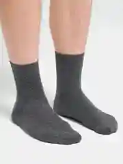 Угольный носки мужские, средней длины