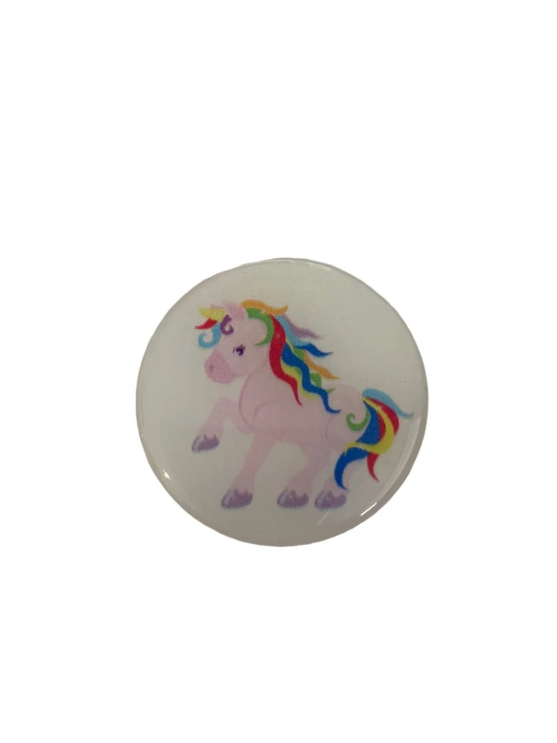 Золотой попсокет - подставка для телефона, popsocket (единороги)