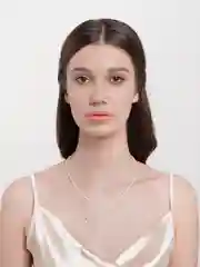 Цепочка на шею, Чокер серебряный
