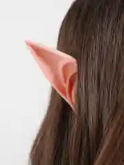 Кремовый ушки эльфа из силикона, для косплея, 3 цвета, 2 размера